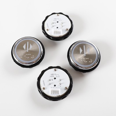 电梯配件/电梯按钮/外呼按钮/HB215Y/西德电梯圆形按钮原厂全新