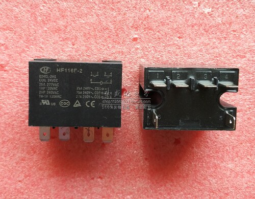 宏发继电器HF116F-2-024DL-2HS!