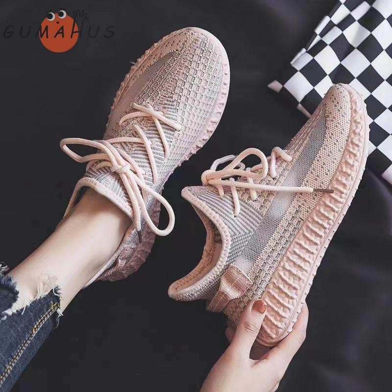 软底椰子鞋女2025新款透气网面运动鞋子女春秋季跑步鞋休闲小白鞋