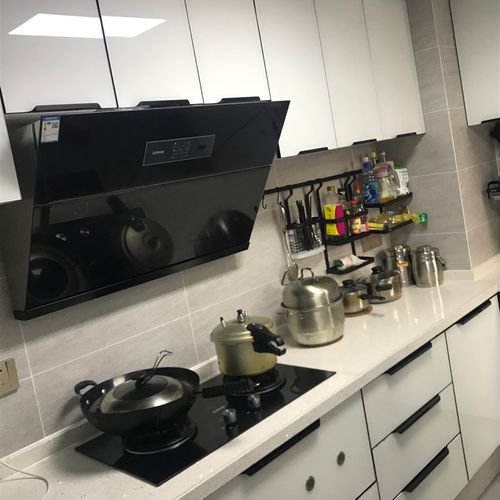 重庆橱柜门晶钢门金刚门厨柜门板定做订制膜压门板3C钢化玻璃柜门