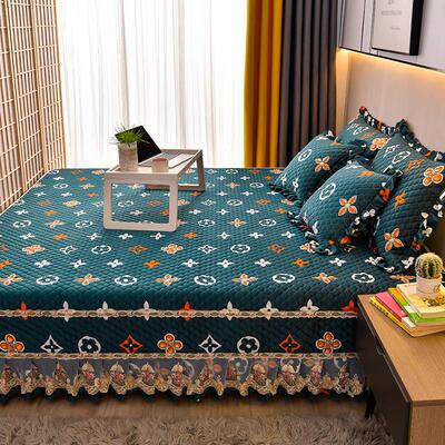水晶绒榻榻米床盖防滑夹棉农村大炕罩炕盖铺炕垫子专用床单可定制