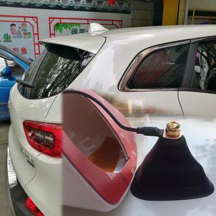 雷诺科雷嘉汽车改装鲨鱼鳍尾翼天线功能型内置收音机信号线粟壳棕