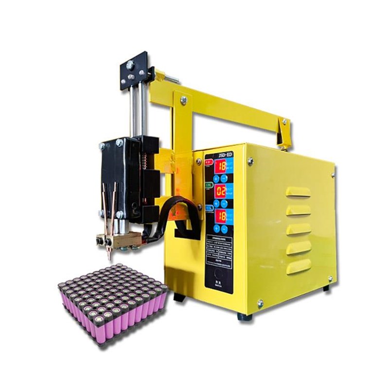 电动车18650锂电池点焊机非气动自动下行焊接机动力电池组碰焊机