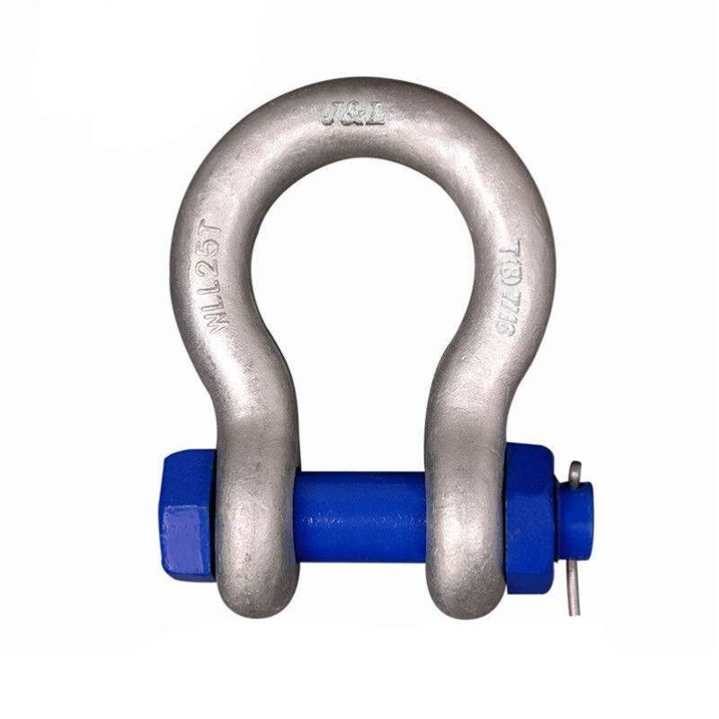 巨力索具弓型S6级BX型弓形优质合金结构钢卸扣S-BX9.5-11/89.5