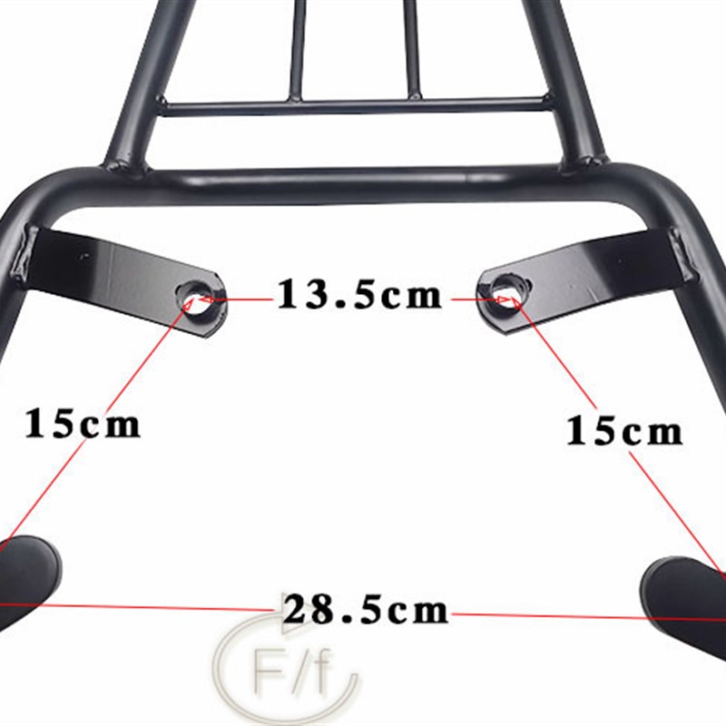 轻骑铃木小海豚UU/UY125T后货架乐至QS110T/UZ110TW后加长尾箱货