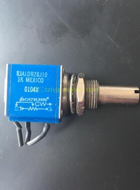 二手BOURNS 83A1D-B28-J10 83A1DB28J10 电位器 1K