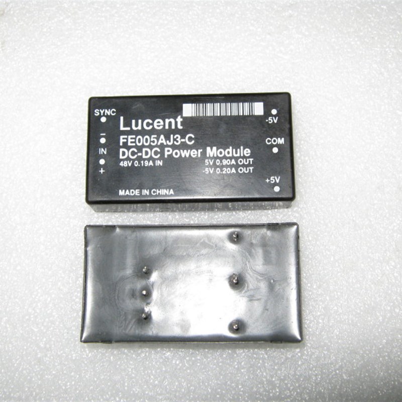 LUCENT朗讯FE005AJ3-C48V转正负5V 48V转+-5V DC-DC隔离电源模块