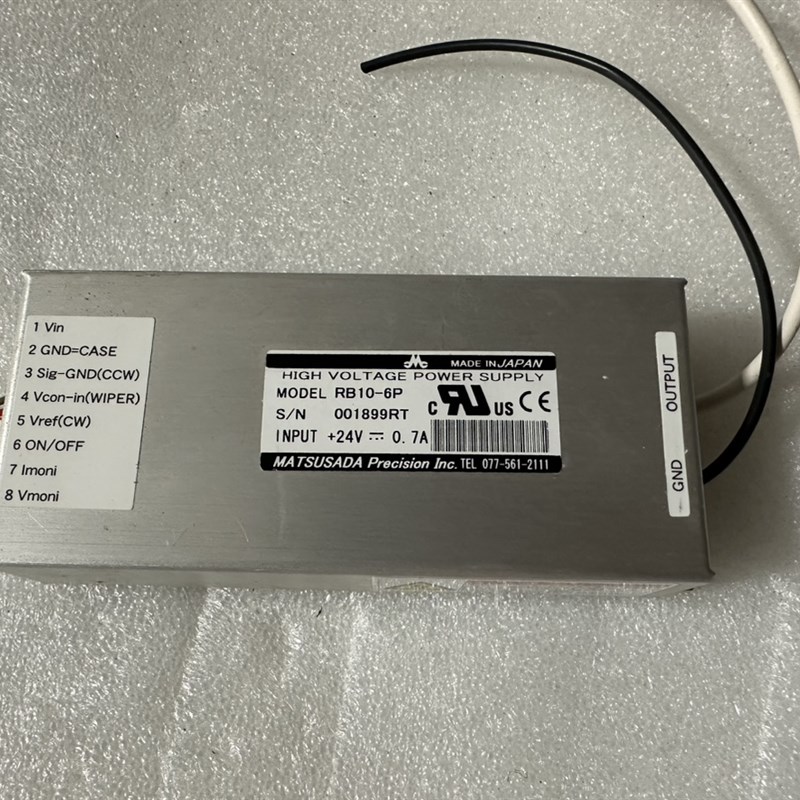 拆机二手 日本松定  RB10-6P/HB-3PN(A)MATSUSADA 升压高压模块