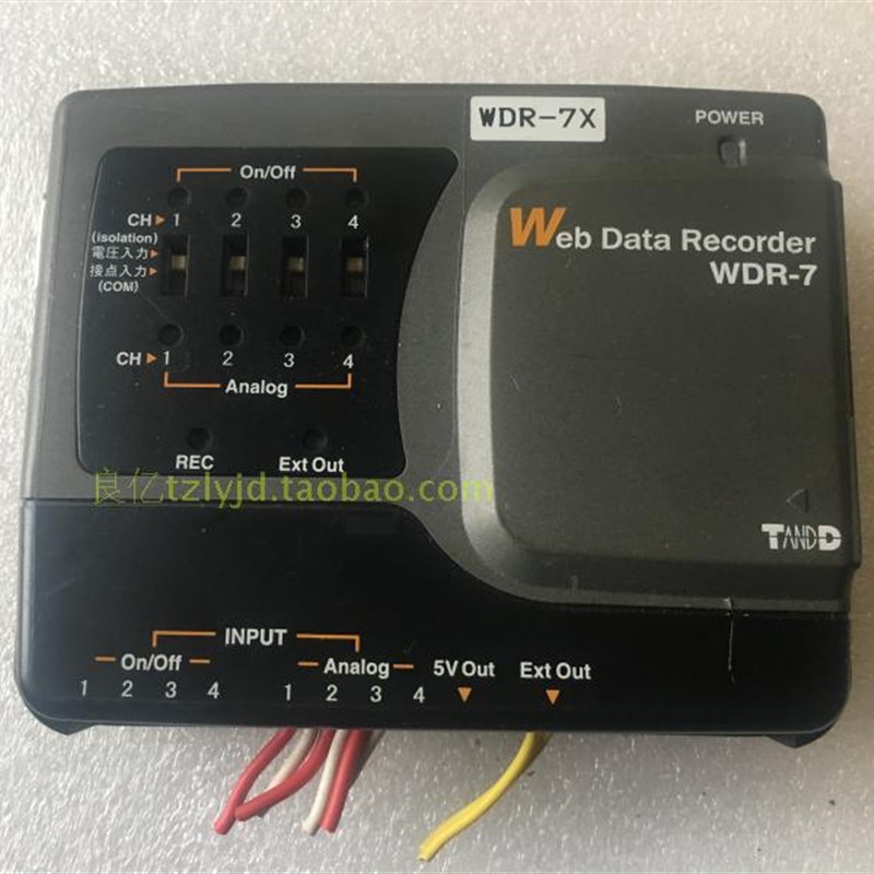 T&D WDR-7 网络数据记录器