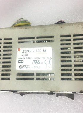 外表不好看所以便宜出了!二手SMC电缸驱动器LECPAN1-LEFS16A-300
