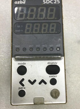 拆机日本山武azbil SDC25 C25TV0UA1200 控制器  C25TVOUA1200