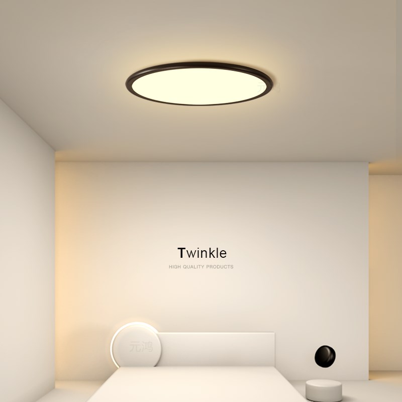 创意超薄护眼卧室灯简约现代led吸顶灯小客厅灯智能餐厅书房灯具