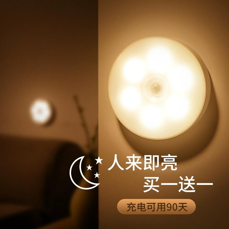 智能体自动感应充电式楼道厕所灯夜间老