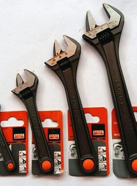 BAHCO活动扳手4寸6寸8寸10寸12寸15寸18活络扳手/活扳手/活口板手