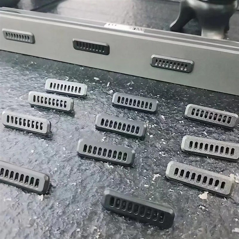 45断桥门窗排水盖铝合金门窗防风防尘I排水孔盖地漏排水口扣盖防