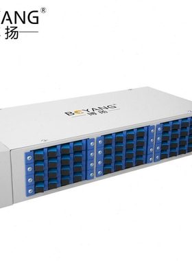 博扬 机架式光纤终端盒SC通用型 48口光纤盒子满配多模BY-SCMM-48