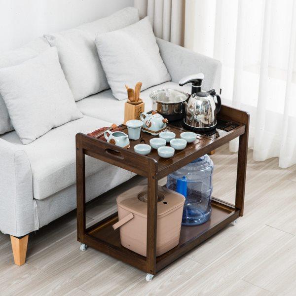 移动茶几茶台小茶桌客厅沙发边几矮款茶车家用茶具茶盘一体泡茶台,住宅家具,茶几,淘宝优惠券,粉丝福利购,淘宝优惠卷