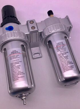 山耐斯型气源处理器二联件SFC200/SFR+SL300/400油水分离器过滤器