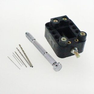 手捻钻 纯铜 手动打孔工具迷你手钻桃核菩提文玩橄榄琥珀模型打眼