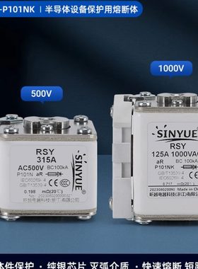 快速熔断器RSY/RS4-100A200A250A300A315A半导设备保护熔断体P101
