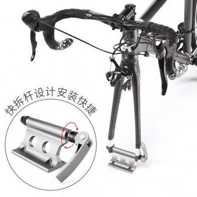 自行车汽车停车架 车载单车架自行车架 自行车前叉快拆固定夹