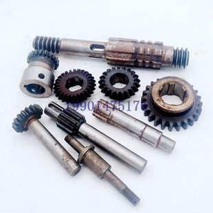沈阳中捷镗床TPX6111B配件TPX619B 操作部件27328花键轴 圆锥齿轮