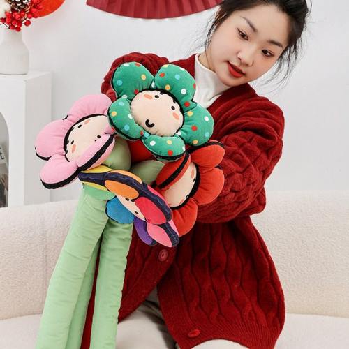 采绎来x小蔻 花朵窗帘扣环挂环挂钩圈固定器创意装饰绑带QT782