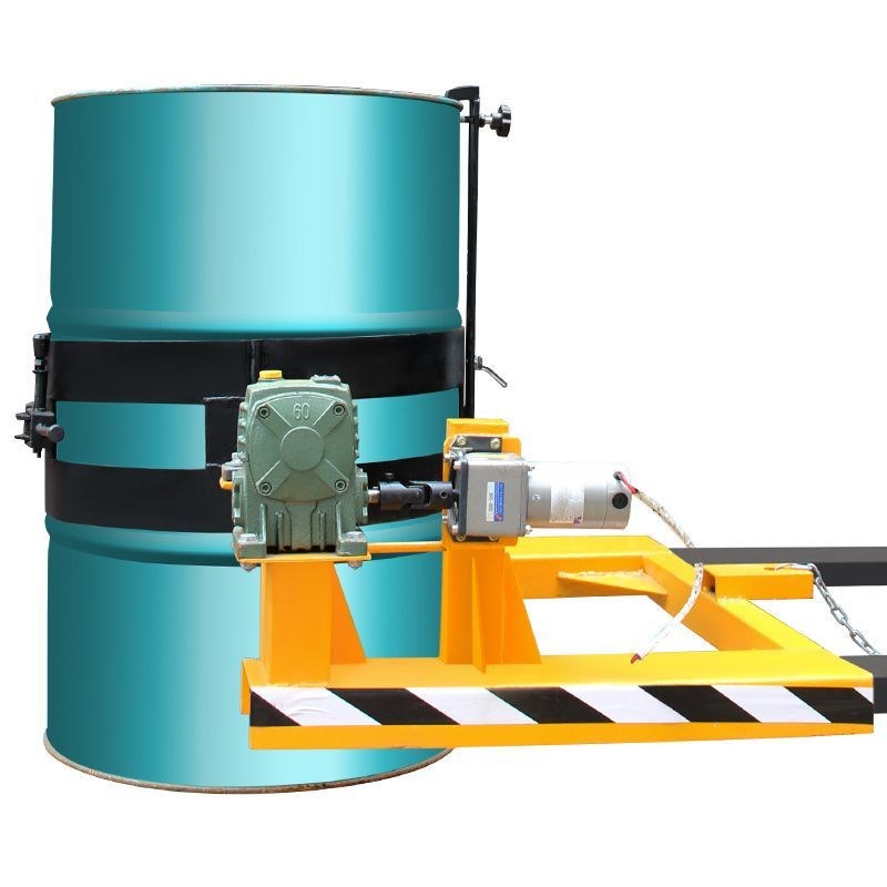 油桶叉车油桶倒料机具叉车专用倾倒神器手动电动铁桶Y塑料桶通用