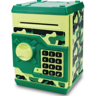 大号ATM存钱罐存取款机 储蓄罐atm存钱箱自动卷钱机六一儿童礼物