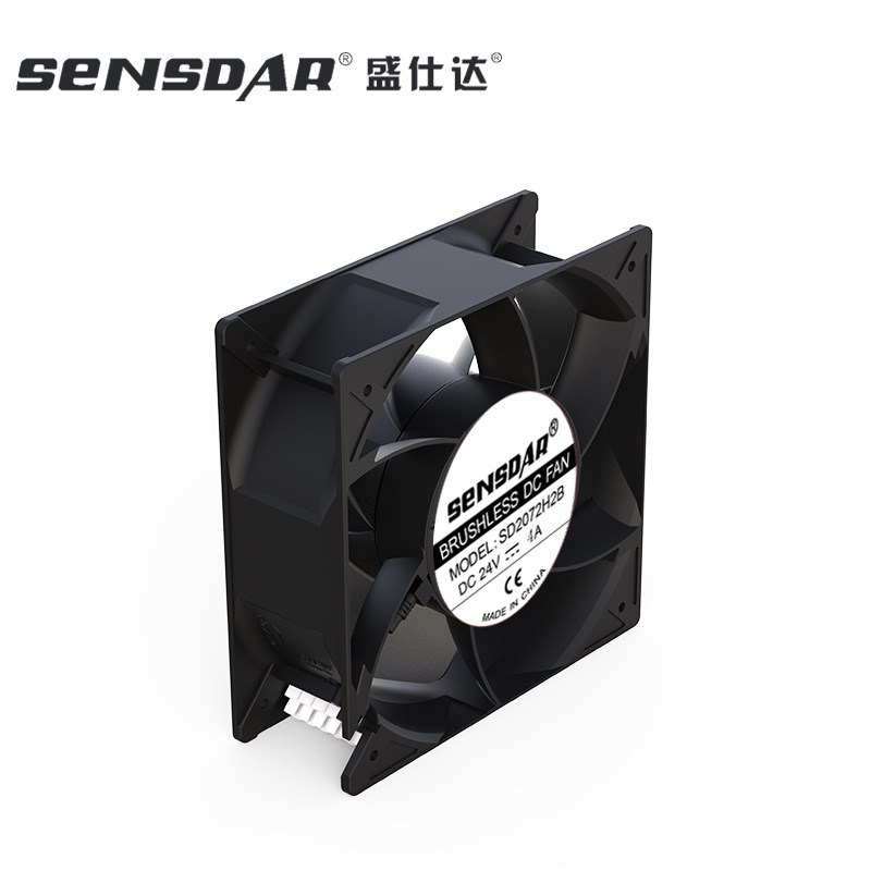 DC20572直流散熱風扇12v24v充電樁散熱模組大风量散热器