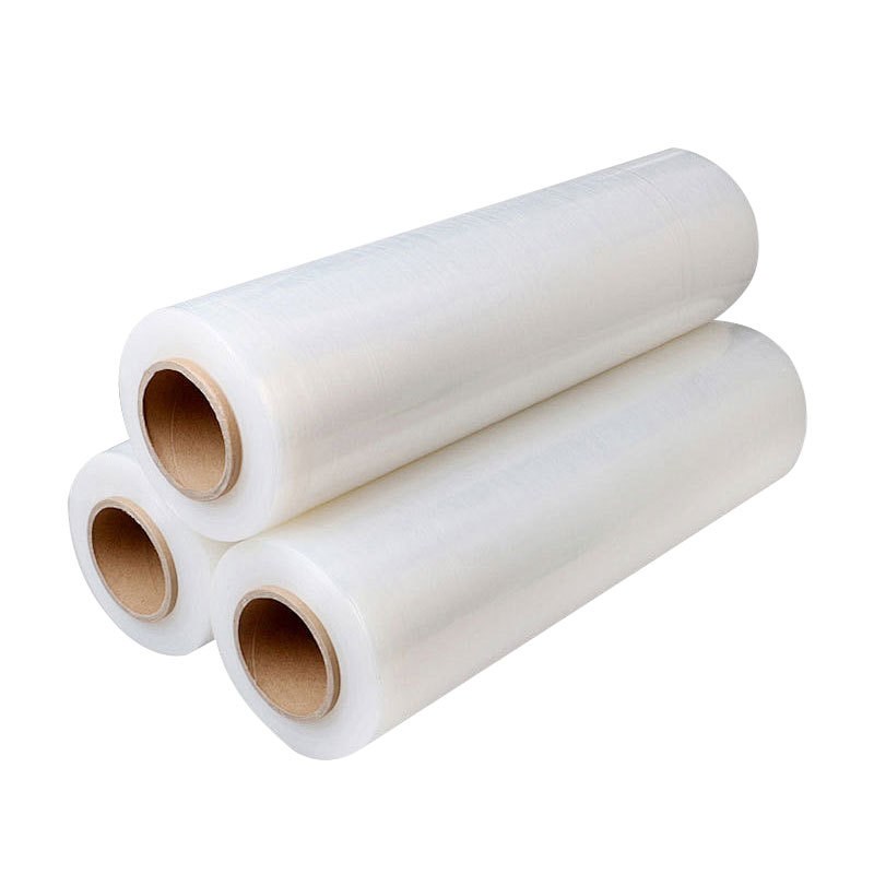 缠绕膜小卷打包装薄膜塑料整箱工业用保鲜膜带透明自粘保护拉伸膜