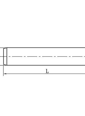 5mm圆柱销304不锈钢定位销钉实心M5*5x6x8x12x20x25x50x70x90x100