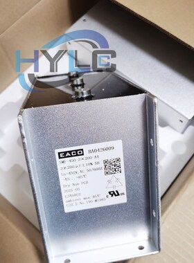 EACO三相滤波电容SMF-400-3X400-A6薄膜铝壳电容器400VAC 3X400UF
