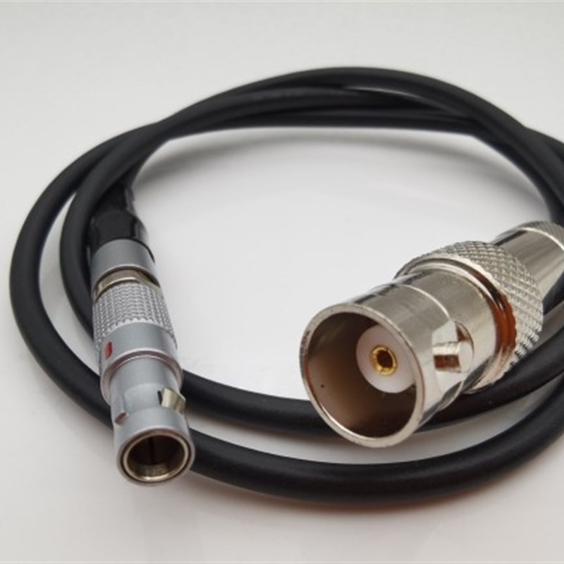 兼容FGG插头 TGG .00B 4针/Q9  BNC孔  0.5米 1米  1.5米