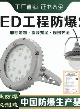 防爆灯led耐高温化工厂隔爆型防腐灯低压MA矿用应急防爆灯127V36V