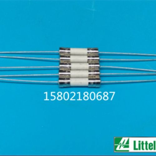 力特 5*20陶瓷保险丝管 带引脚 T5AH250VP 5A 引线250V 慢熔断