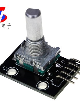 360度开发板旋转编码器模块兼容电位器旋转编码器KY040