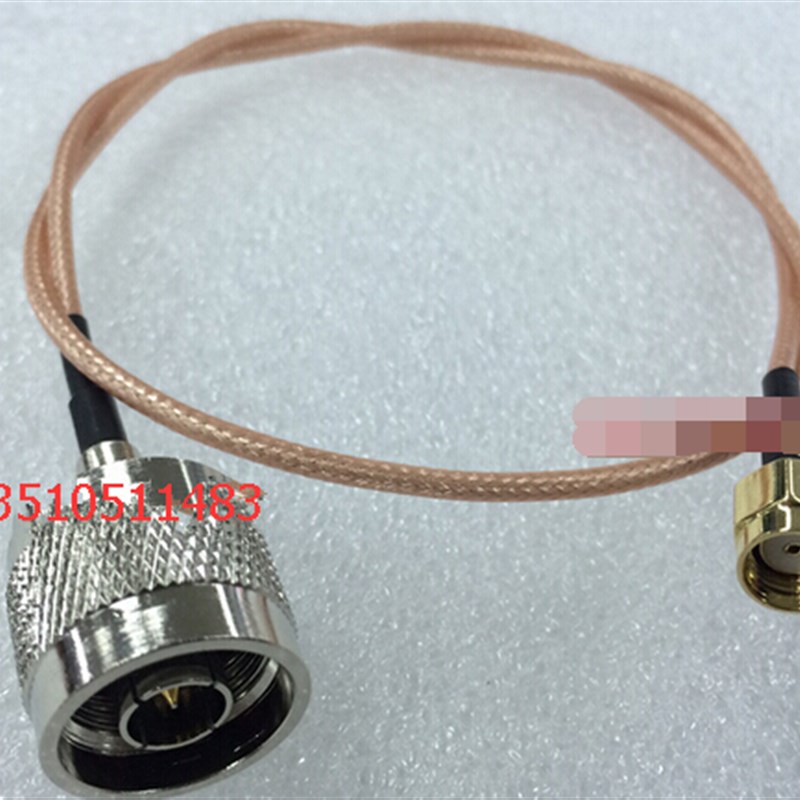 RP-SMA/N-JJ射频AP跳线 高频反极SMA公转N公馈线 L16转SMA孔316线