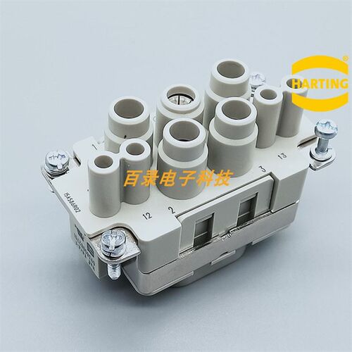 HARTING重载连接器 09380082702 HAN K 4/4-F 63A 10-22mm浩亭
