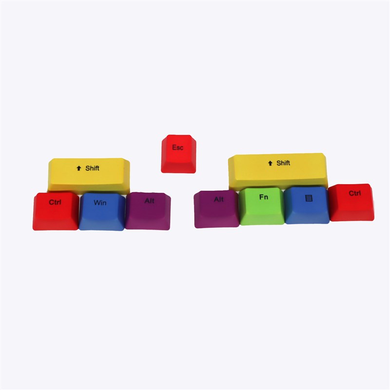 个性化通用PBT热l升华彩色增补键帽WASD方向键机械键盘帽key cap