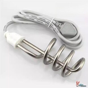 电老虎烧水器家用热得快宿舍桶烧不锈钢热水棒洗澡大功率省电安全