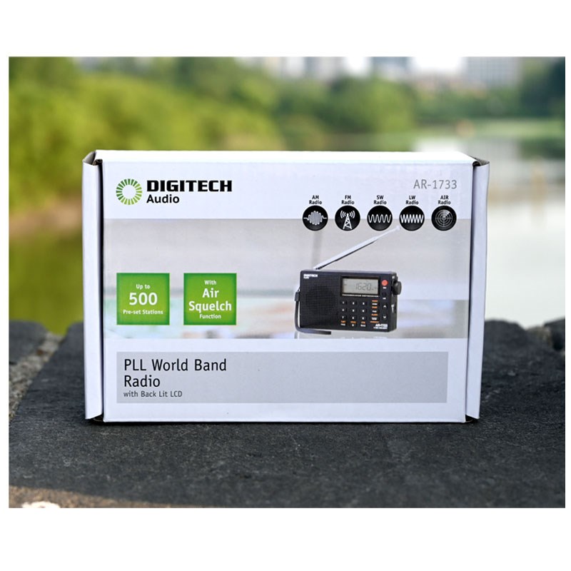 德仕博AR1733澳洲版全波段收音机航空调频中波短波收音机