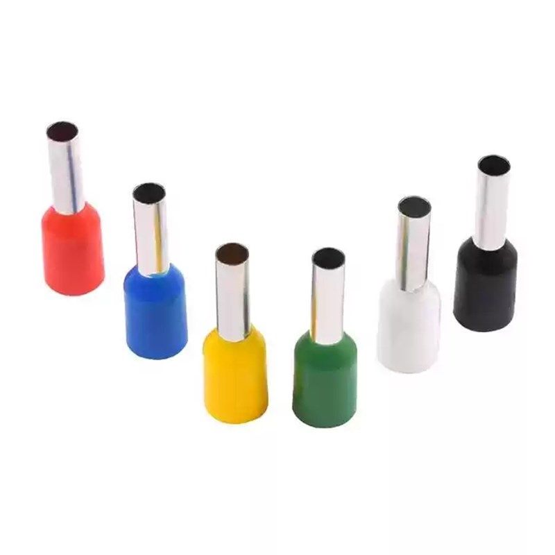 插针E4010欧式冷压端子管型接线端子铜鼻子铜线耳VE4010针形端子