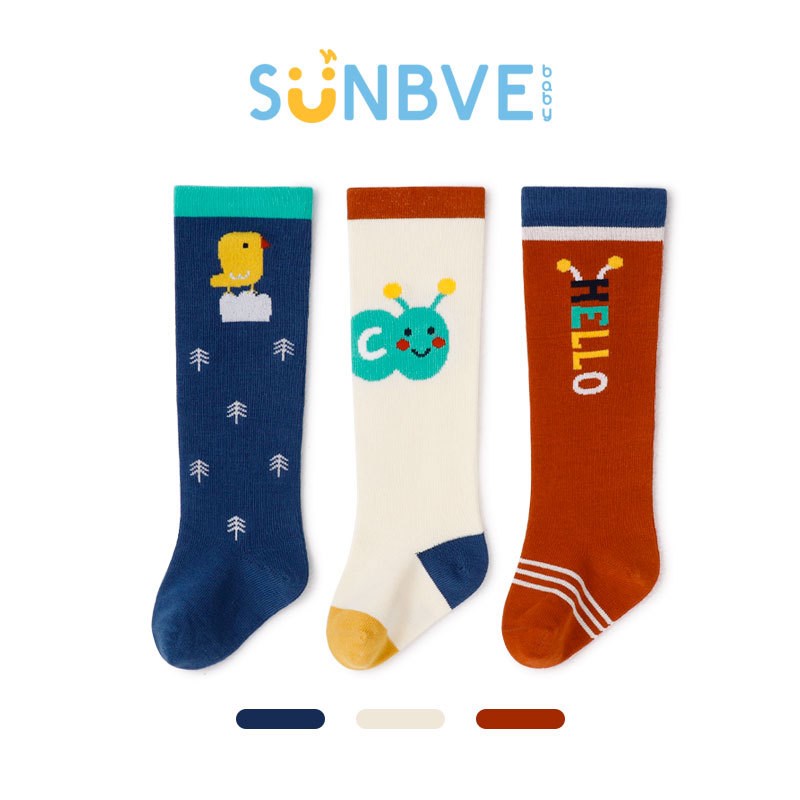 春秋季新生幼儿宝宝袜子a类婴B儿过膝护膝长筒不勒腿棉袜0-3岁