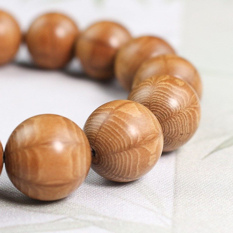 六道木手串15MM佛珠r手链降龙木佛珠念珠男女新中式实木文玩手饰