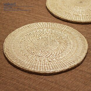 蒲团坐垫地板草编打坐垫拜垫禅修垫日式加厚跪垫榻榻米坐垫草垫子