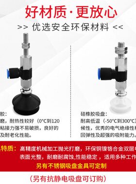 ZPR25BN-08-A6  ZPR25BS-08-A6机械手真空吸盘ZPR25BGS/BGN-08-A6