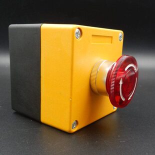 一佳带灯急停按钮控制盒LAY37 11ZSD开关盒紧急停止按钮盒明装