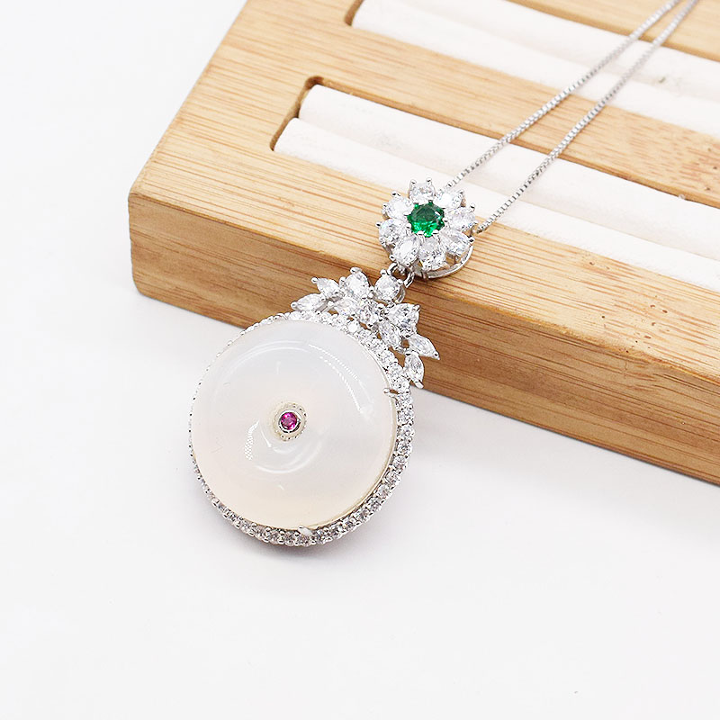 镀金平按扣吊s坠扣(C171款)