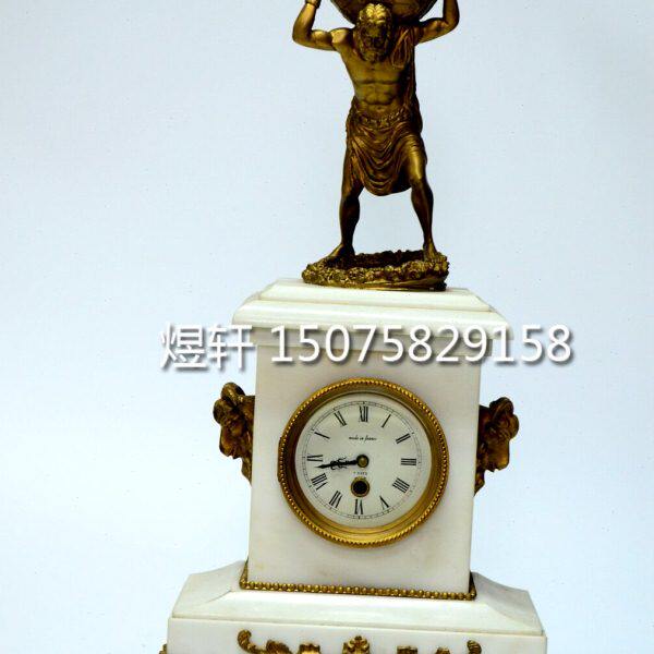 钟表机械欧式纯铜表芯古典欧式家居创意工艺仿古董故宫座钟法国钟